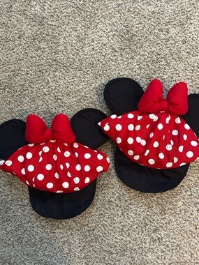 2 kids size Hats with Minnie Ears and Bow
